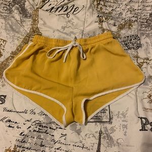 Yellow Booty Shorts